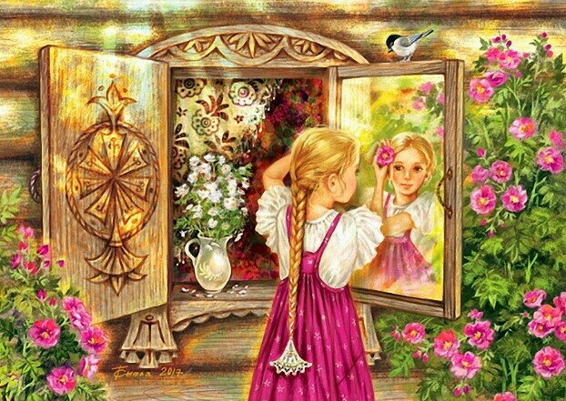 Девочка - детская - оригинал