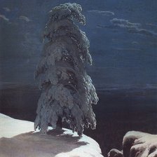 Схема вышивки «Шишкин И. - "На севере диком..."»