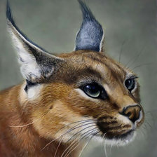 Схема вышивки «Каракал»