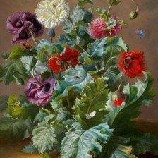 Схема вышивки «Цветы»