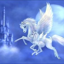 Схема вышивки «Пегас»