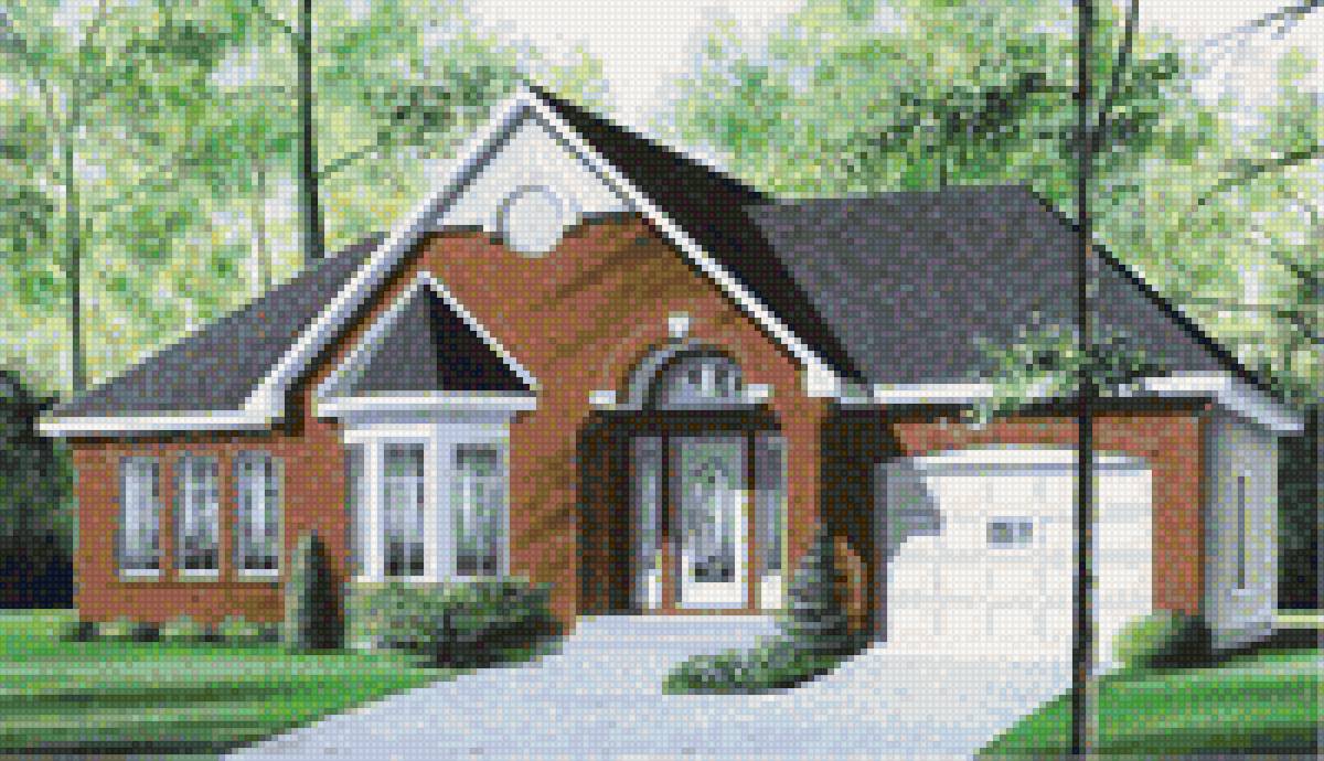 Домик - красивый, дом - предпросмотр