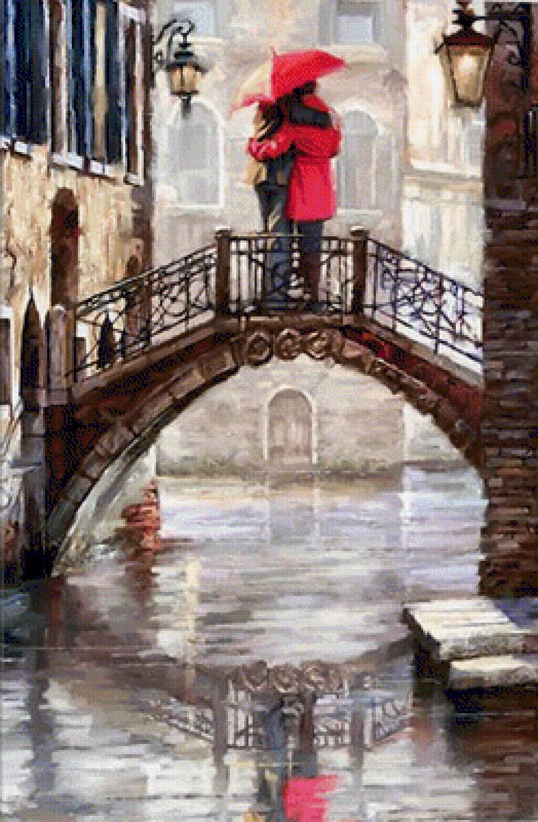 ВЕНЕЦИЯ - венеция, вода, пейзаж, canal bridge - предпросмотр