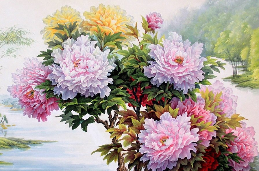 ЦВЕТЫ - цветы - оригинал