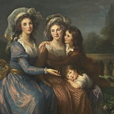 Элизабет-Луиз Виже Лебрен - Маркиза де Пезай, и маркиза де Руж с