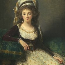 Схема вышивки «Мадам де Агессё де Френ»