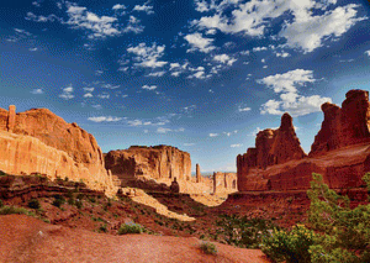 Каньон - скалы, горы - предпросмотр