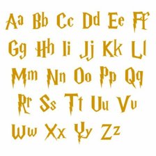 Оригинал схемы вышивки «Harry Potter Alphabet 1» (№1928322)