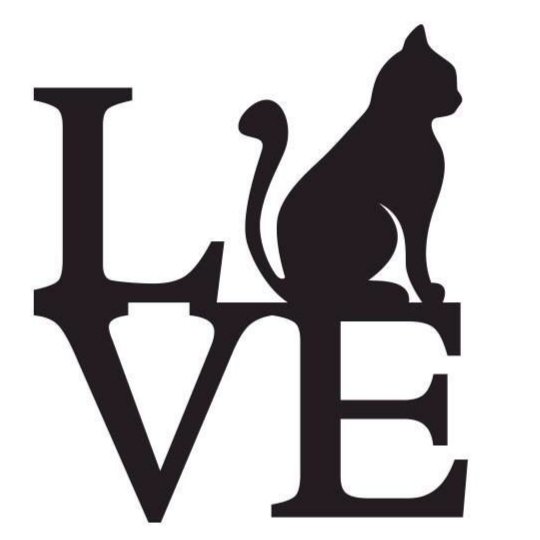 Gatto Love mono - animal - оригинал