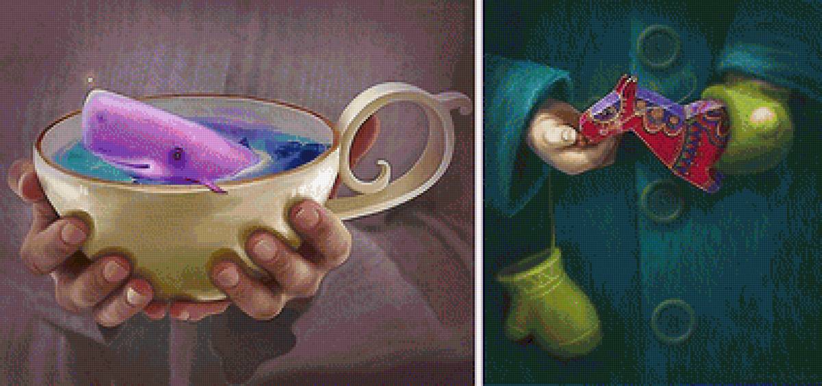 кит и лошадь - предпросмотр