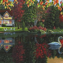 Схема вышивки «ОСЕНЬ»