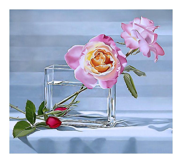 Серия "Розы". - цветы, флора, розы - оригинал