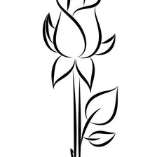 Схема вышивки «ROSA mono»