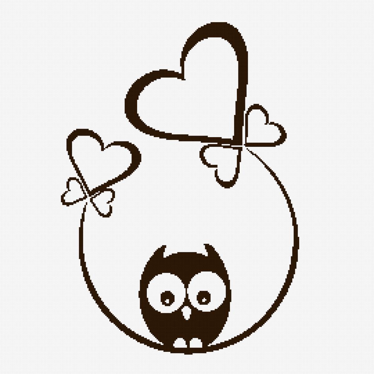 Gufo monocolor - предпросмотр