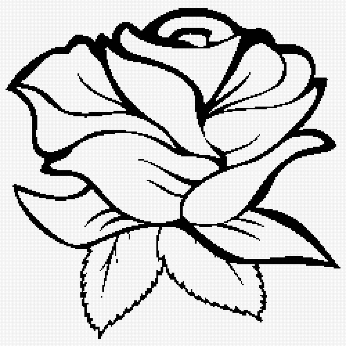 ROSA mono  4 - fiori - предпросмотр