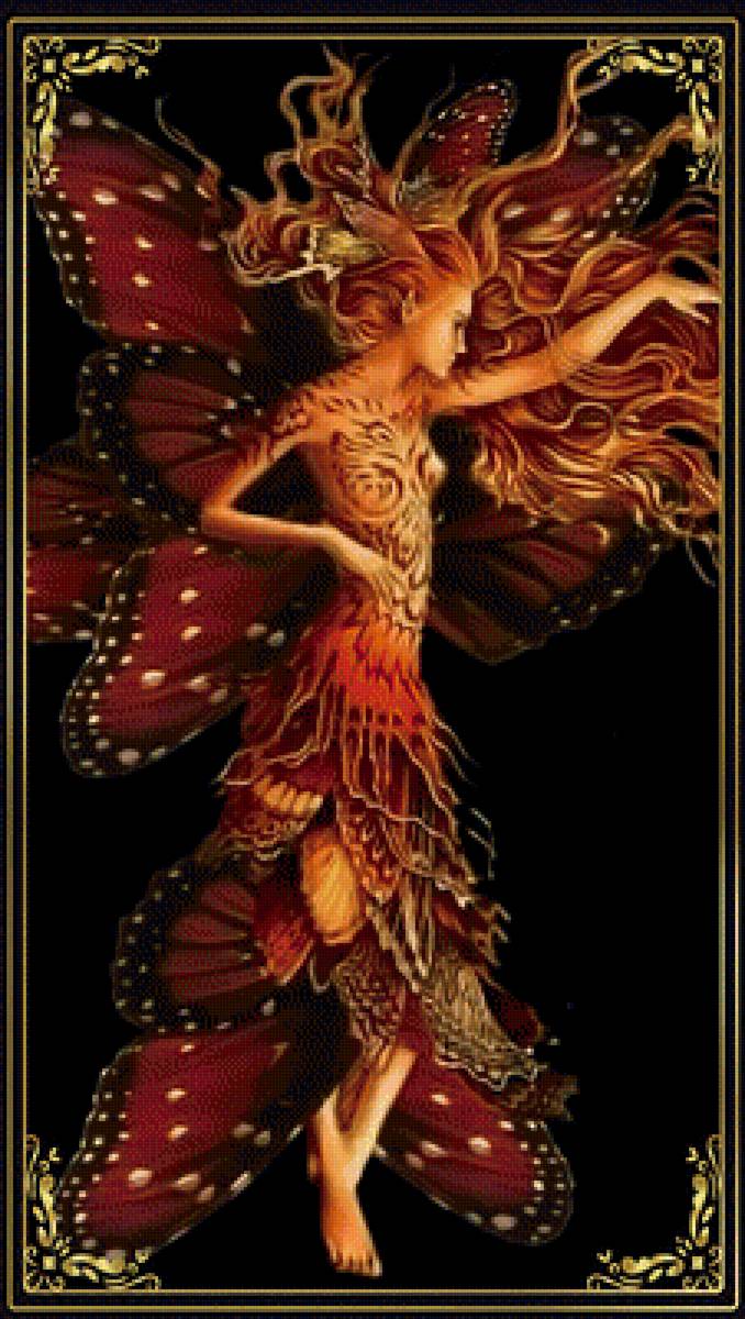 Девушка-бабочка - фея сказка девушка бабочки - предпросмотр