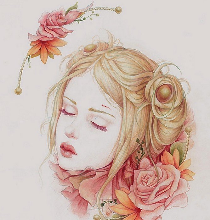 Девушка - оригинал