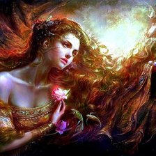 Схема вышивки «Женский образ»