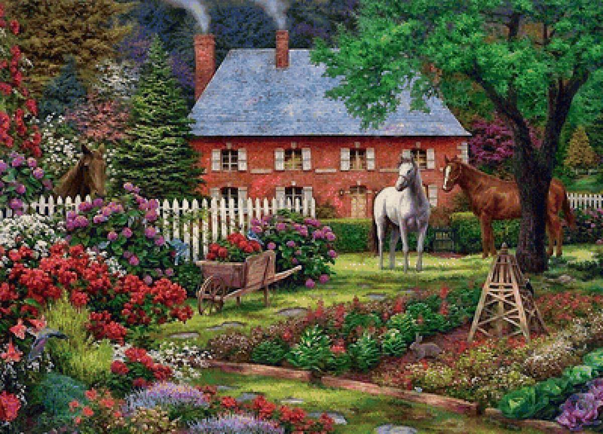 САД В ЦВЕТУ - предпросмотр