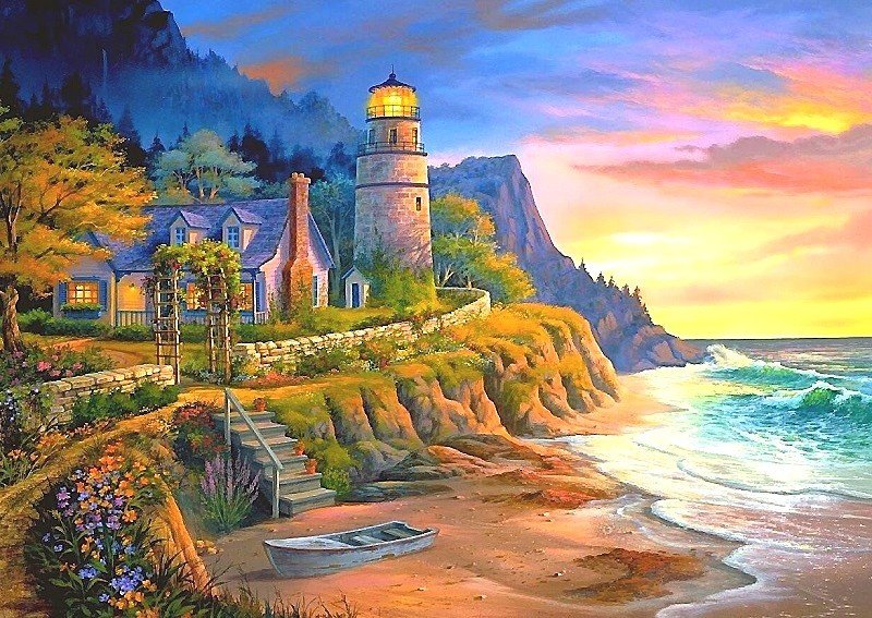 ДОМ НА БЕРЕГУ МОРЯ - оригинал