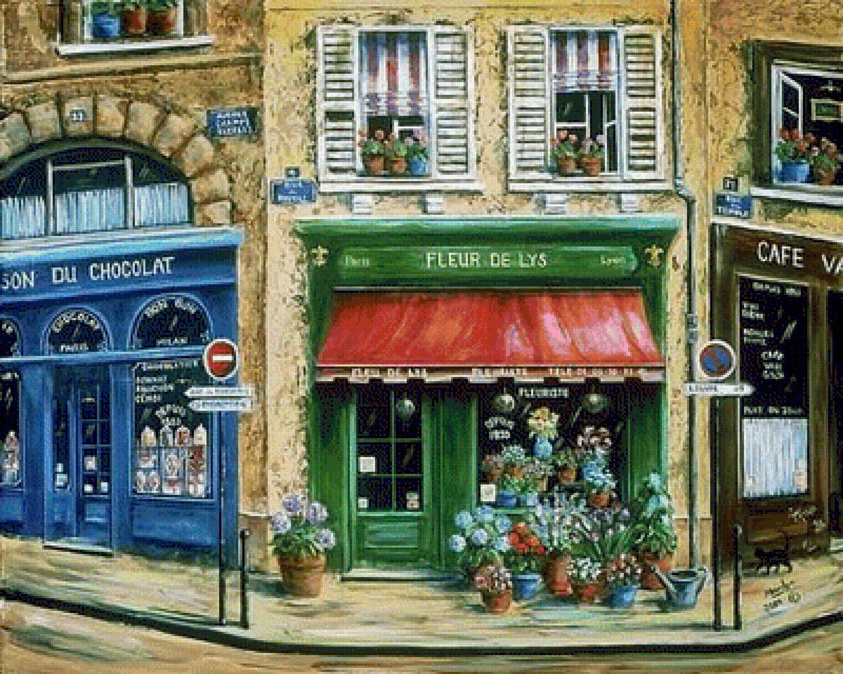 Le Fleuriste. - marilyn dunlap art.scenarys.flowers and gardens. - предпросмотр