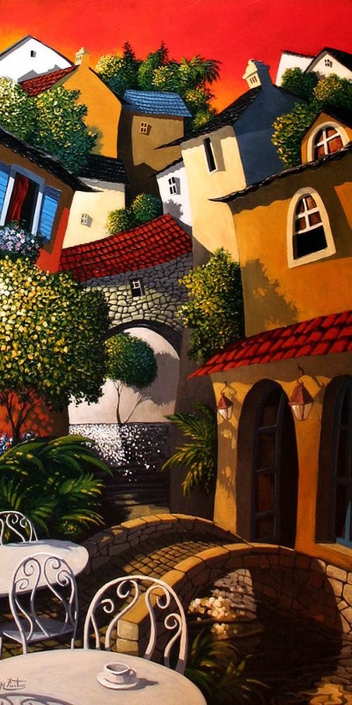 городок - город - оригинал