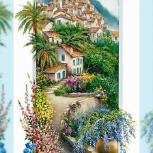 Схема вышивки «Пейзаж 4»