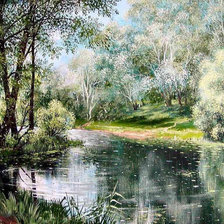 Схема вышивки «Художник — Владимир Панич»