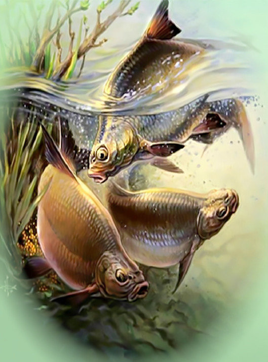 Подводная жизнь2 - рыбалка охота рыба под водой - оригинал