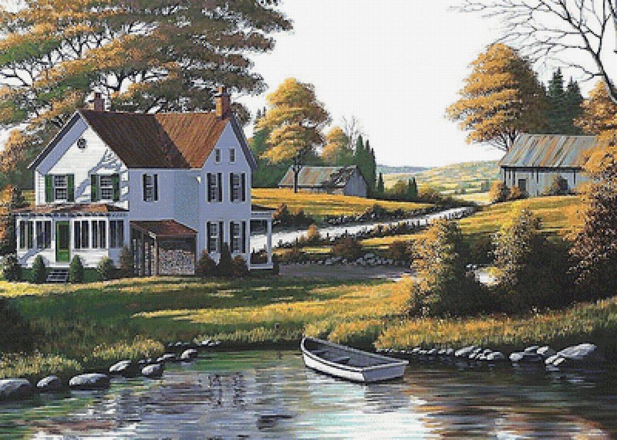 КОТТЕДЖ У РЕКИ - предпросмотр