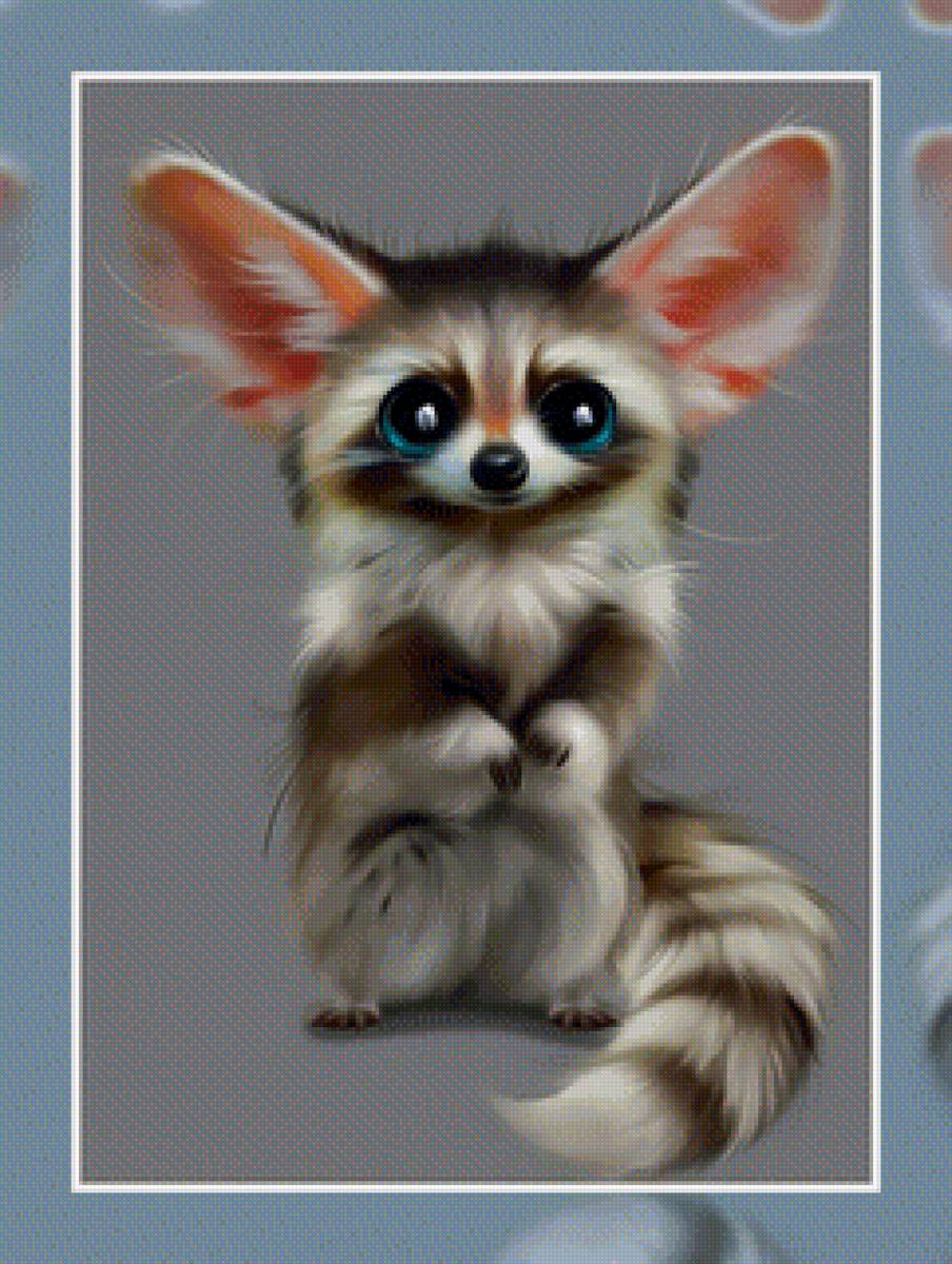 Ктошенька. - сказочный зверек - предпросмотр