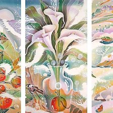 Схема вышивки «зимний день»