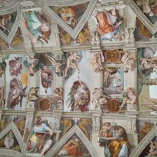 Схема вышивки «Capilla Sixtina»