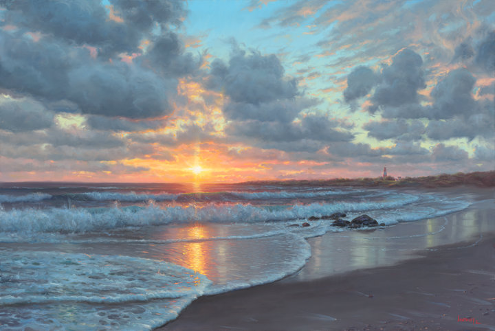 His Mercies are New. - mark keathley paintings.seascapes. - оригинал