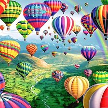 воздушные шары для путешествий
