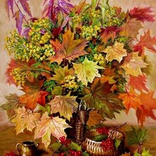 Схема вышивки «БУКЕТ ОСЕНИ»