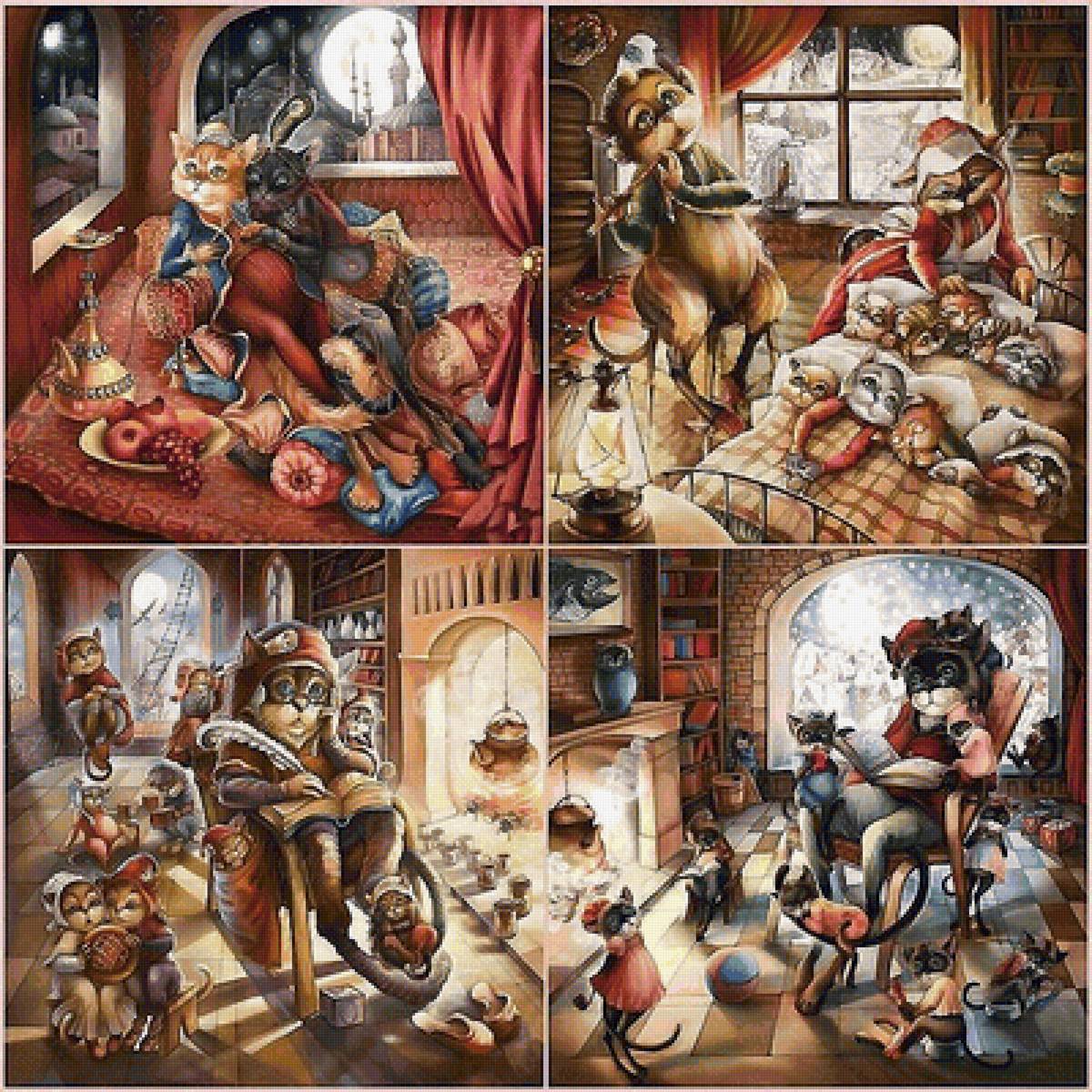 коты - предпросмотр