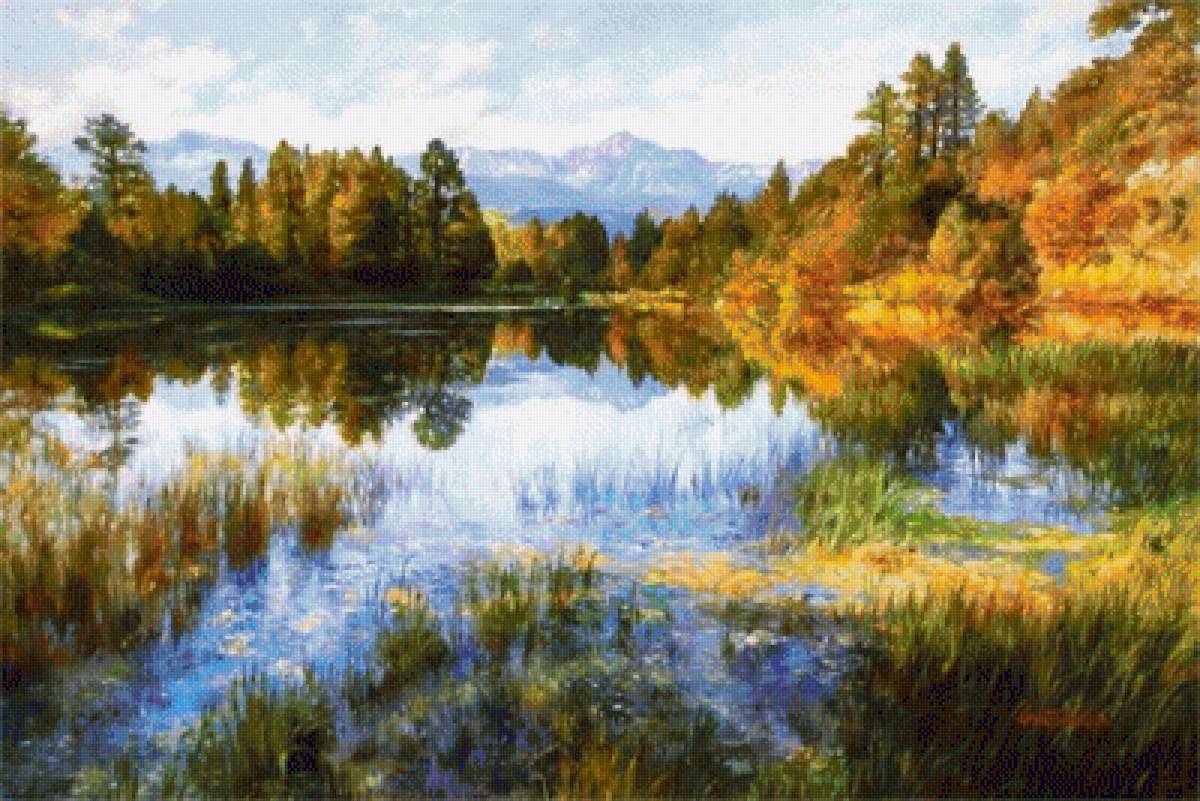 Mountain Retreat. - paul guy gantner painter.ladscape. - предпросмотр
