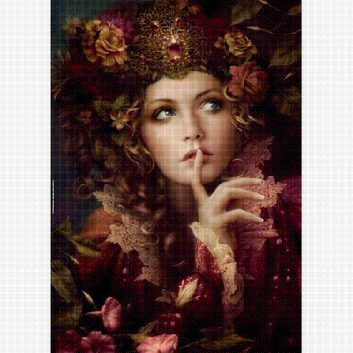 Арт - фентази, арт, девушка - предпросмотр