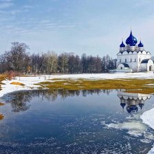 Cathedral Of The Nativity In Suzdal.