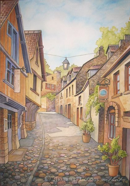 городок - оригинал