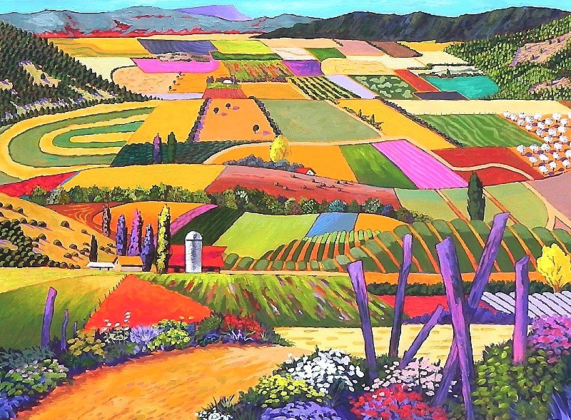 ПЁСТРЫЕ ПОЛЯ - оригинал