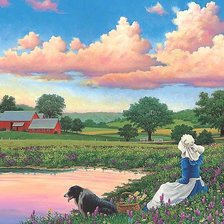 Схема вышивки «ЛЕТНИЙ ВЕЧЕР»