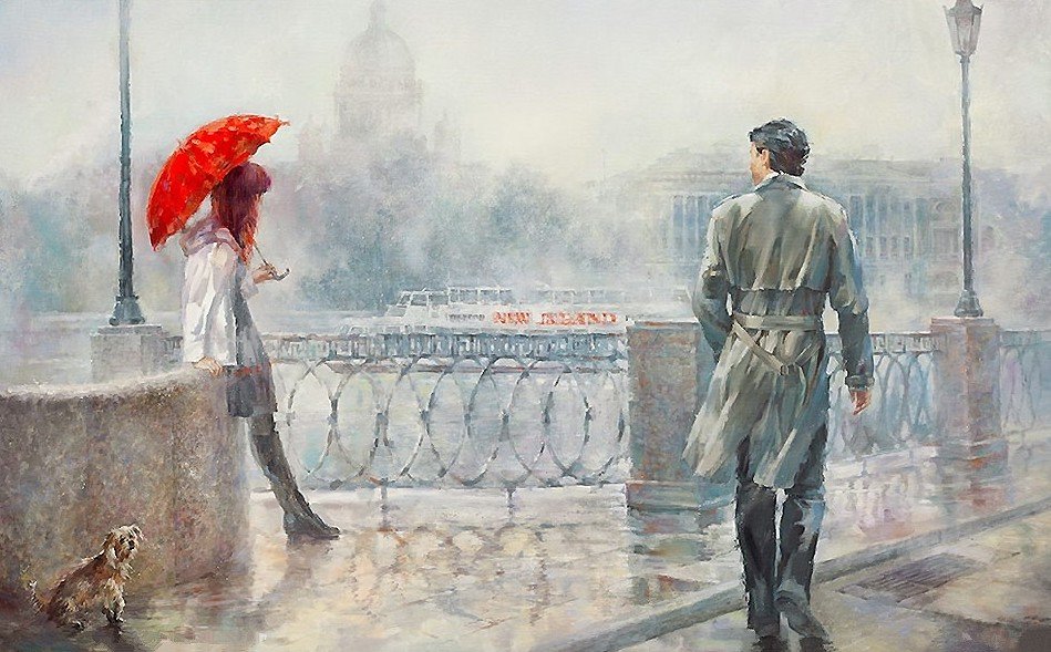 дождь - оригинал