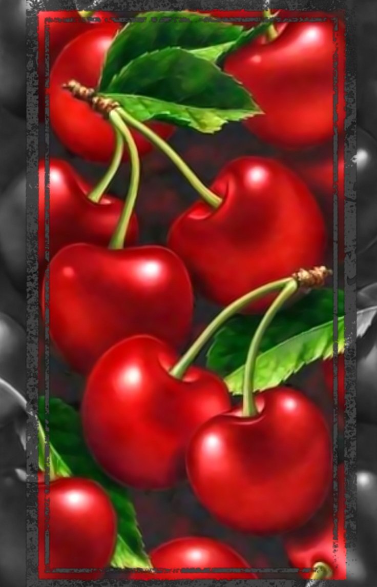 Вишневый всплеск. - вишня. - оригинал