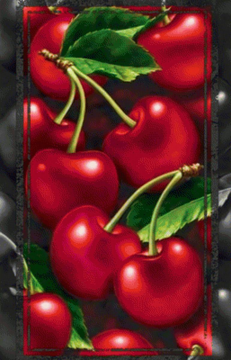 Вишневый всплеск. - вишня. - предпросмотр