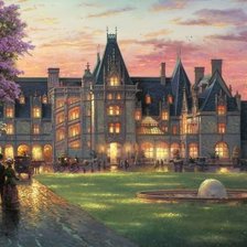 Схема вышивки «Elegant Evening at Biltmore.»