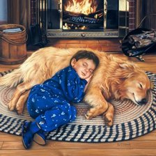 Схема вышивки «Boys Best Friend.»