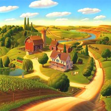 Схема вышивки «РАНЧО»