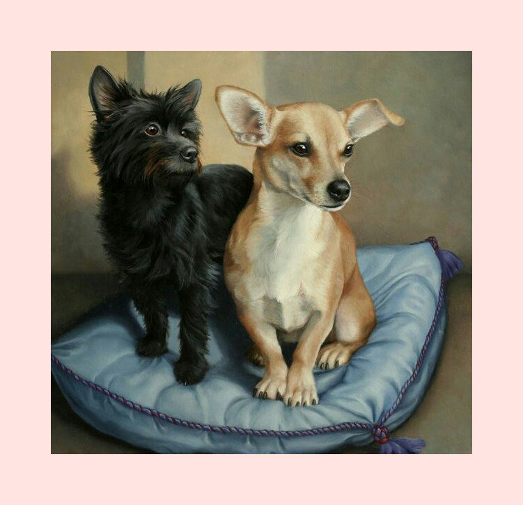 Дружочки. - собаки. - оригинал